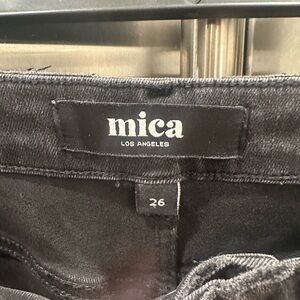 Mica Los Angeles Black Denim Jeans